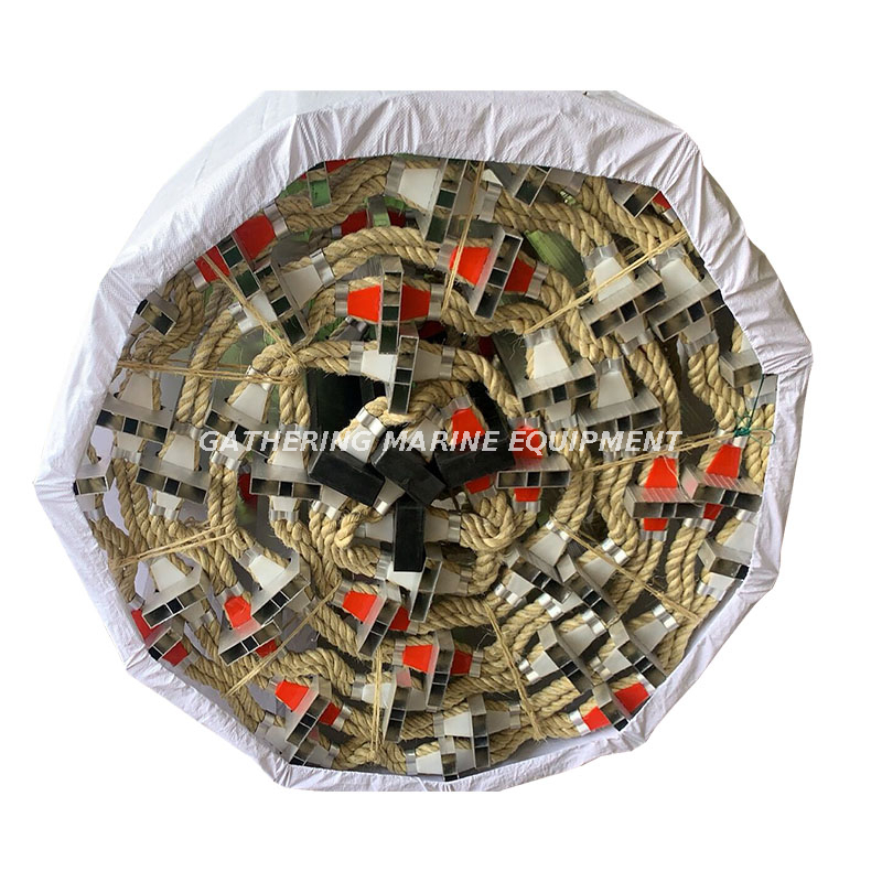 Marine Embarkation Ladder Rope Ladder Wooden Step Ladders