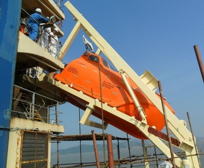 Types of davit used in lifeboat - Equipment Co., Ltd.