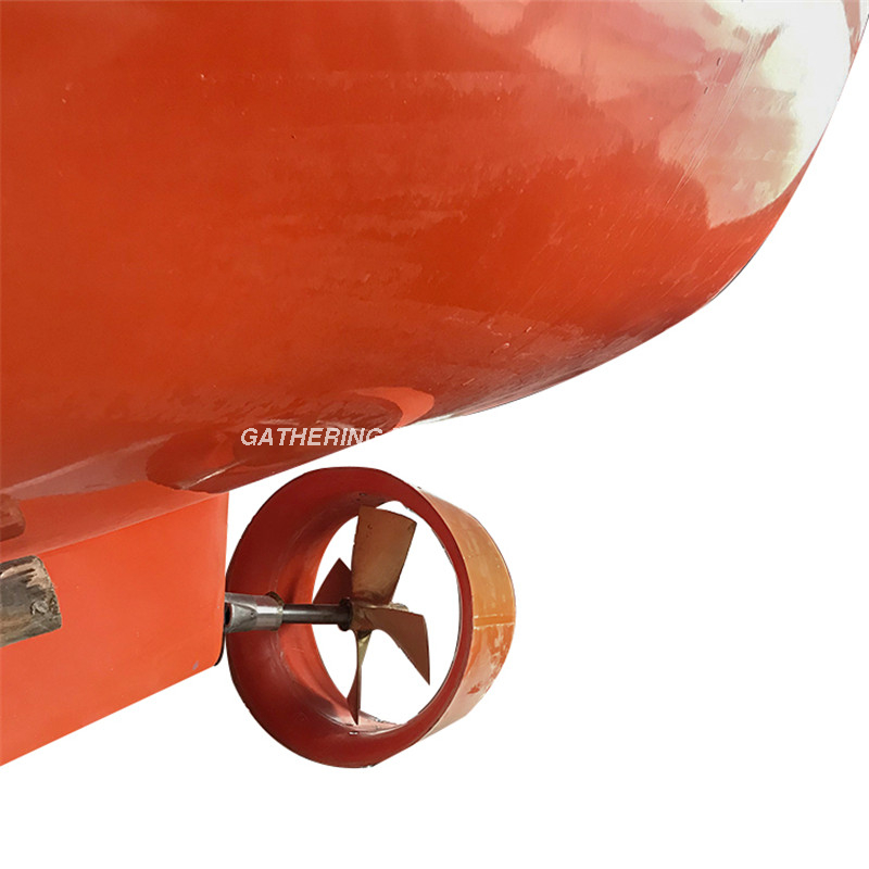 SOLAS Totally Enclosed Lifeboat with Gravity Type Davit